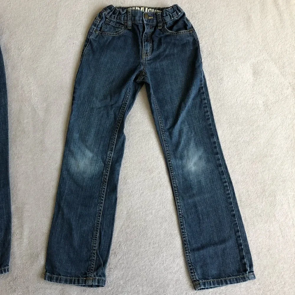 Gymboree Straight Leg and Bootleg Jeans(lot of 2 pairs)